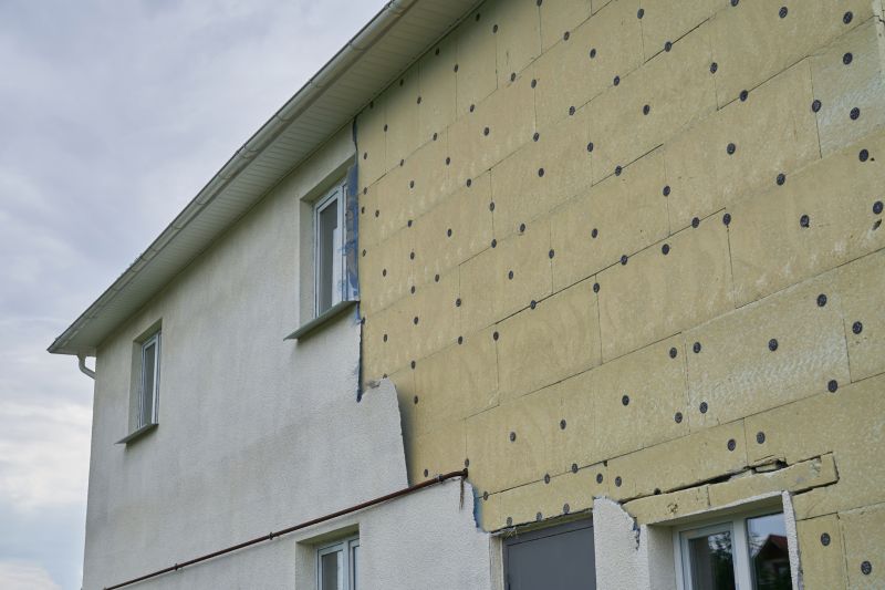 Insulation Layer with Stucco
